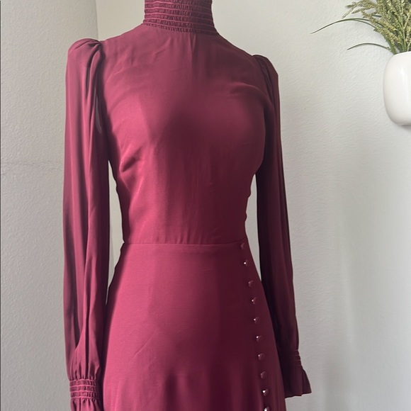NWOT Reformation Stevi Long Sleeve Midi Dress - Picture 6 of 14